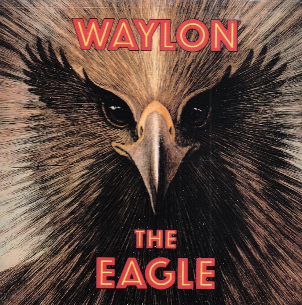 The cover art for the Waylon Jennings album The Eagle