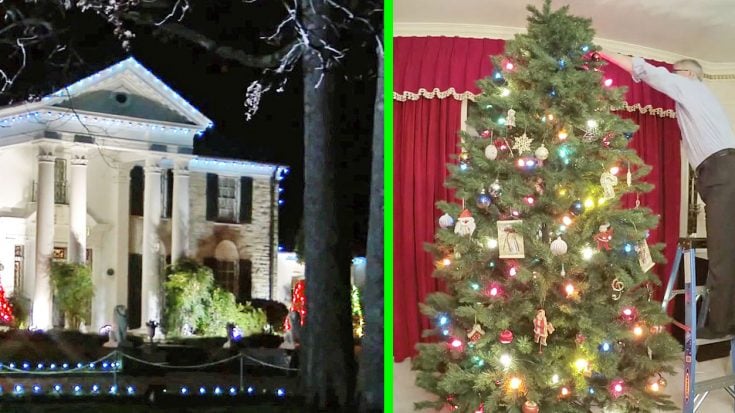 Time-Lapse Videos Show How Graceland Staff Decorates For Christmas Season