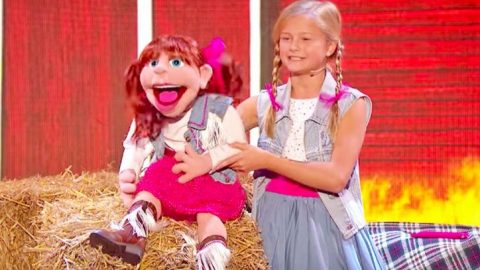 Darci Lynne Blows Audience Away Yodeling With Puppet To ‘Cowboy’s Sweetheart’