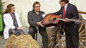 Johnny & June Interview Turns Into A Performance Of “Jackson”