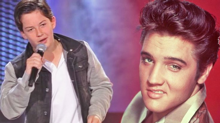 13-Year-Old German Boy Delivers Insane Elvis Tribute On ‘The Voice’ | Classic Country Music Videos