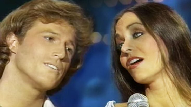 Archive Footage: Long-Haired Crystal Gayle’s Medley With Youngest Bee Gees Brother | Classic Country Music | Legendary Stories and Songs Videos