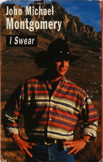 Cassette cover for "I Swear" by John Michael Montgomery