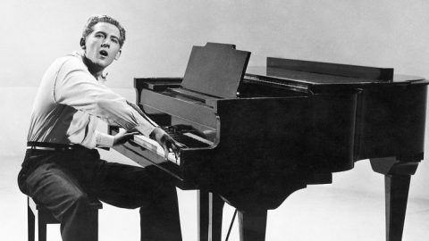 Black And White Video Shows Jerry Lee Lewis Perform 1957 Song “Great Balls Of Fire” | Classic Country Music Videos