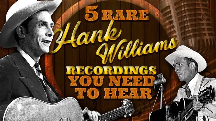 5 Rare Hank Williams Recordings You Need To Hear | Classic Country Music Videos
