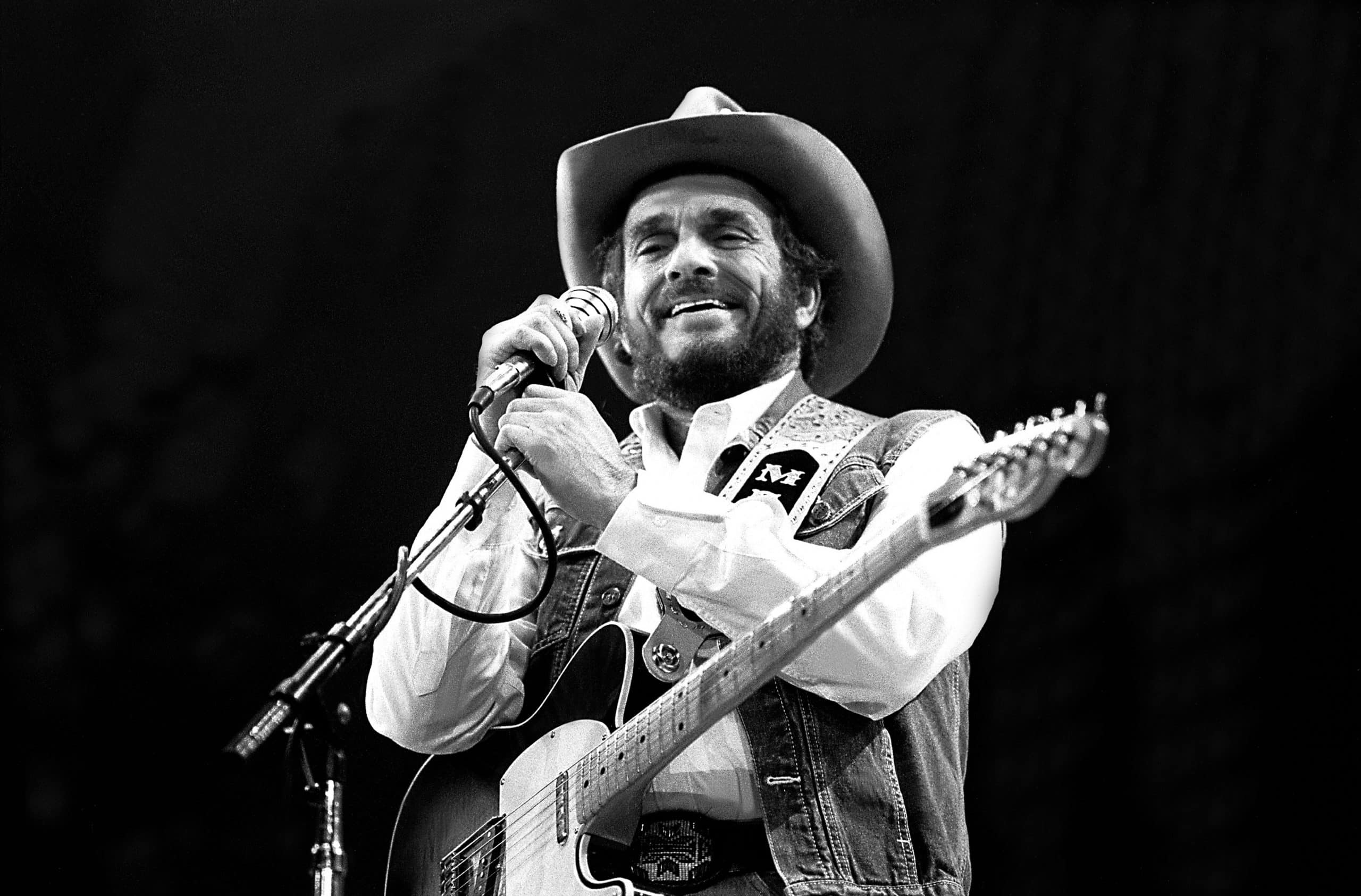 Merle Haggard demonstrated his songwriting genius in the track "Big City"