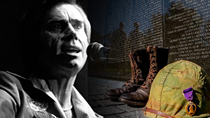 George Jones Pays Tribute To Fallen Soldiers In ‘50,000 Names Carved In The Wall’ | Classic Country Music Videos
