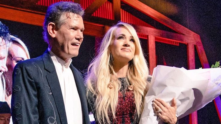 Randy Travis Makes Surprise Appearance To Honor A Tearful Carrie Underwood | Classic Country Music | Legendary Stories and Songs Videos