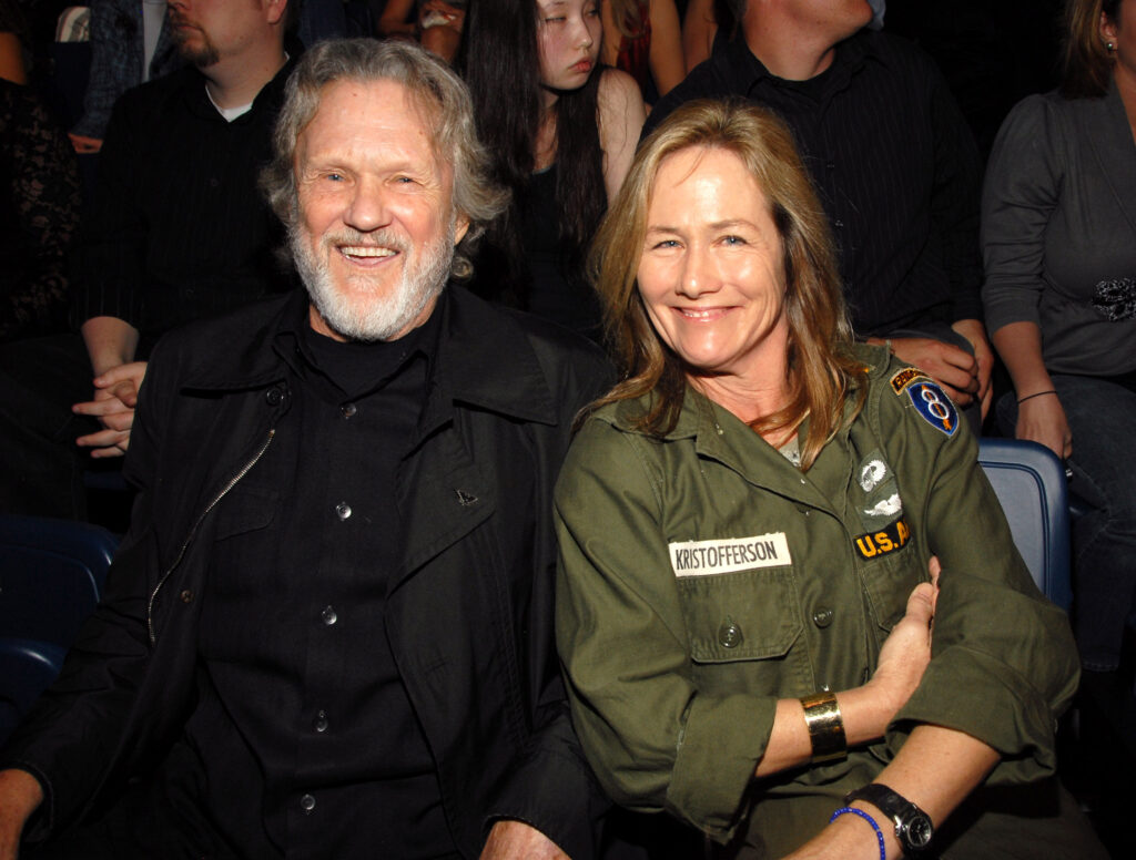Kris Kristofferson and wife Lisa Meyers