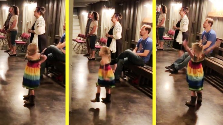 Rory Feek’s Baby Girl Wins Hearts With Country Church Line Dancing | Classic Country Music Videos