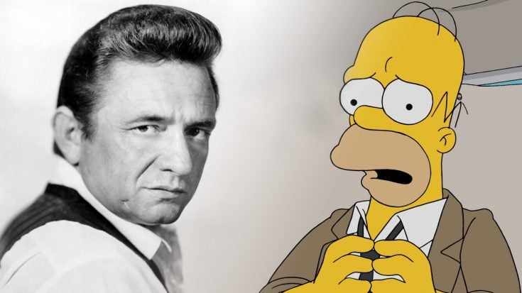 23 Years Later, Johnny Cash’s “Simpsons” Cameo Is Still Being Aired | Classic Country Music | Legendary Stories and Songs Videos