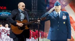 James Taylor Gives National Anthem A Folksy Twist For World Series