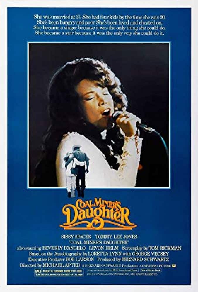 Learn some facts about the movie "Coal Miner's Daughter," which was released in 1980 and tells Loretta Lynn's life story.