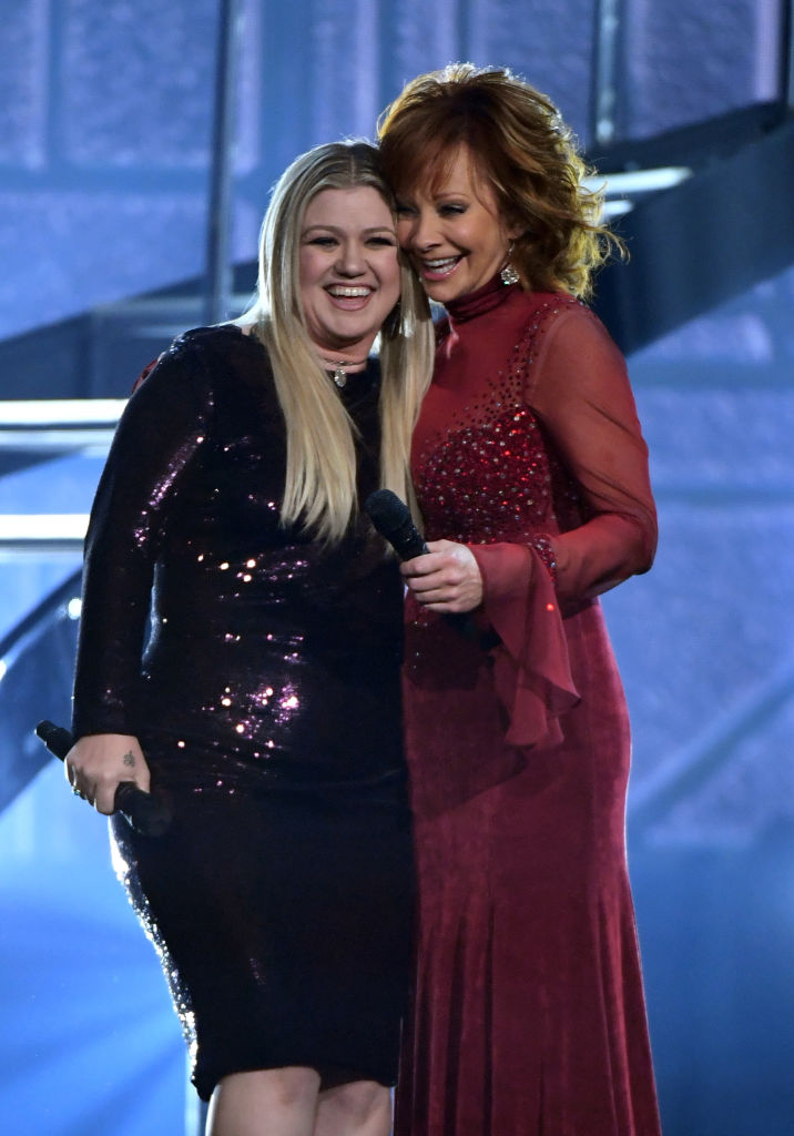 Kelly Clarkson sang "Fancy" to honor her longtime friend Reba McEntire in 2018. The two stars go way back.