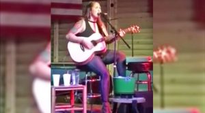 Allie Colleen, Garth Brooks’ Daughter, Performs Live Version Of “Travelin’ Soldier”