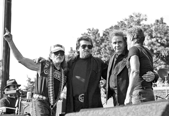 The Highwaymen, Willie Nelson, Waylon Jennings, Johnny Cash, and Kris Kristofferson