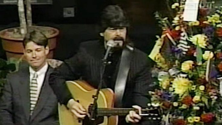 Alabama’s Randy Owen Performs “Goodbye” At Dale Earnhardt’s Funeral | Classic Country Music Videos