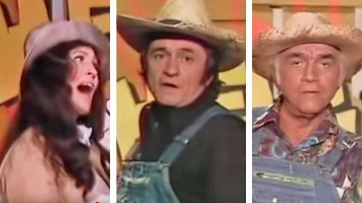 Loretta Lynn, Johnny Cash & More Participate In Hee Haw’s “Pfft You Were Gone” Skit | Classic Country Music Videos