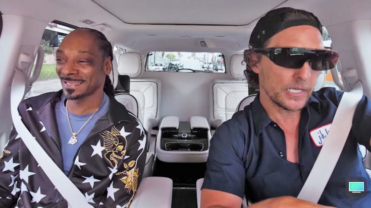 Snoop Dogg & Matthew McConaughey Sing Willie Nelson Song During 2019 Carpool Karaoke | Classic Country Music Videos