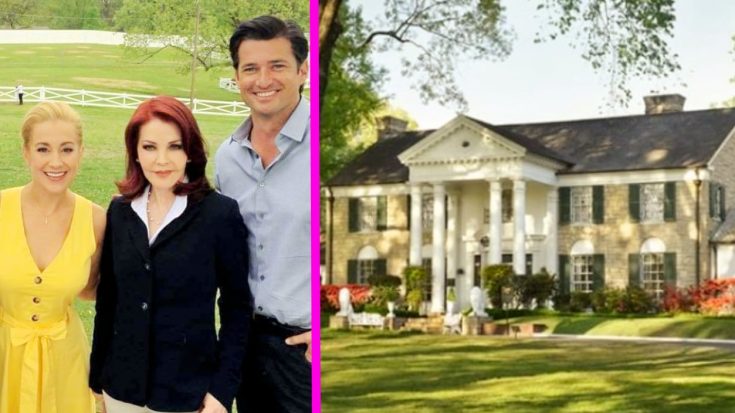Priscilla Presley Shares Sneak Peek At Movie Being Filmed At Graceland | Classic Country Music Videos