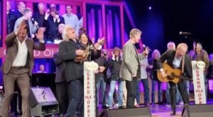 Randy Travis Sings At His 60th Birthday Celebration At The Grand Ole Opry