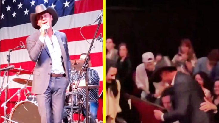 Tim McGraw Rushes Off Stage To Hug Randy Travis After Singing Keith Whitley Cover | Classic Country Music Videos