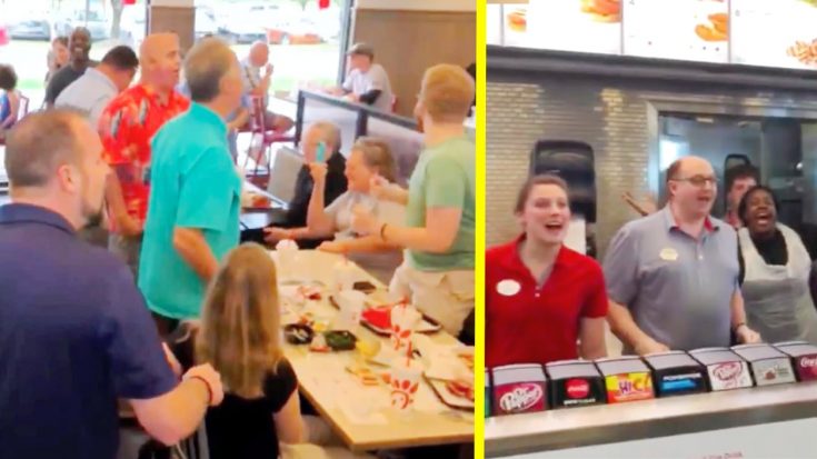 Worship Group Starts Singing For Chick-Fil-A Patrons & Employees In 2019 | Classic Country Music Videos
