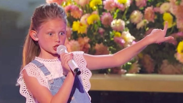 13-Year-Old Ansley Burns Sings John Anderson's 'Swingin'' On AGT Season 14