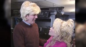 Dolly Parton “Super Fan” On Verge Of Tears When Dolly Walks Into His Office