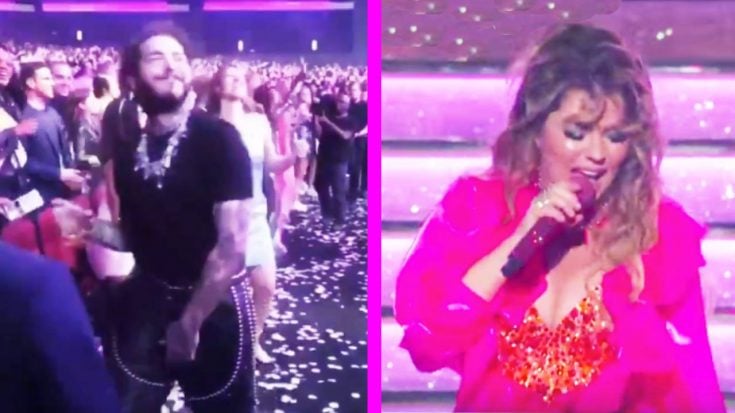 Rapper Post Malone Danced And Sang Along To Shania Twain’s 2019 AMA Performance | Classic Country Music | Legendary Stories and Songs Videos