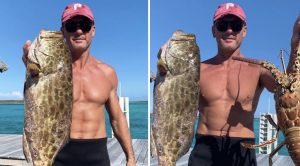Tim McGraw Shares Shirtless Photo With The Fish He Caught