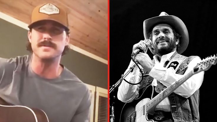 Riley Green’s Quarantine Stache On Full Display During Merle Haggard Tribute | Classic Country Music Videos
