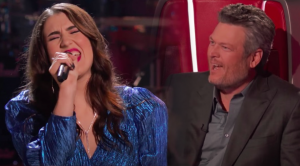 Blake Steals From Team Legend After “Angel From Montgomery” Knockout On “The Voice”