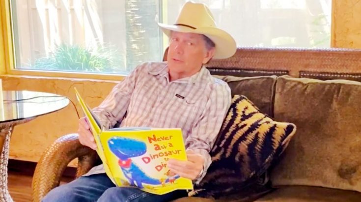 George Strait Reads Children’s Book “Never Ask A Dinosaur To Dinner” | Classic Country Music Videos