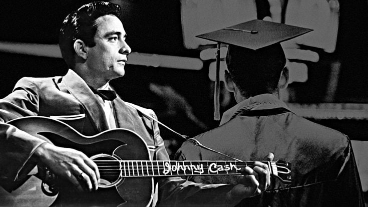 1949 – Johnny Cash Performs In Public For First Time At His High School’s Graduation | Classic Country Music | Legendary Stories and Songs Videos