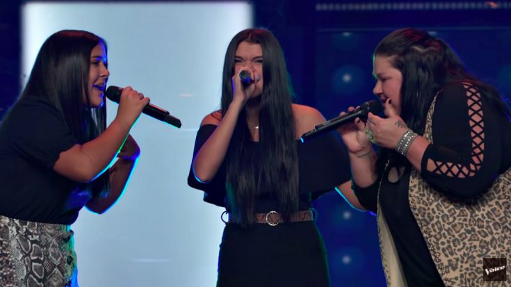 Mother-Daughter Trio Gets 4-Chair Turn On ‘The Voice’ With Linda Ronstadt’s “When Will I Be Loved”