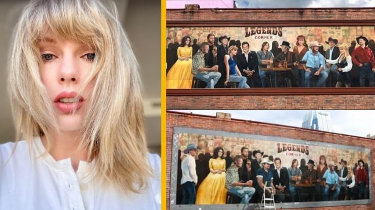 Taylor Swift Was Removed From Nashville’s Country Legends Mural | Classic Country Music | Legendary Stories and Songs Videos
