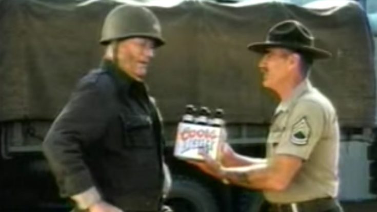 John Wayne & R. Lee Ermey Star In 1992 Coors Light Ad | Classic Country Music Videos