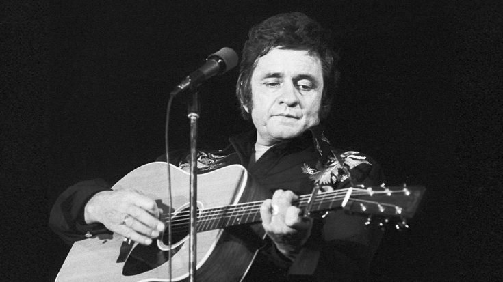 Face Of Johnny Cash Photographed In Frozen Waterfall | Classic Country Music Videos