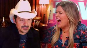 Brad Paisley Makes Kelly Clarkson Laugh Over Song About Being Single On Valentine’s Day
