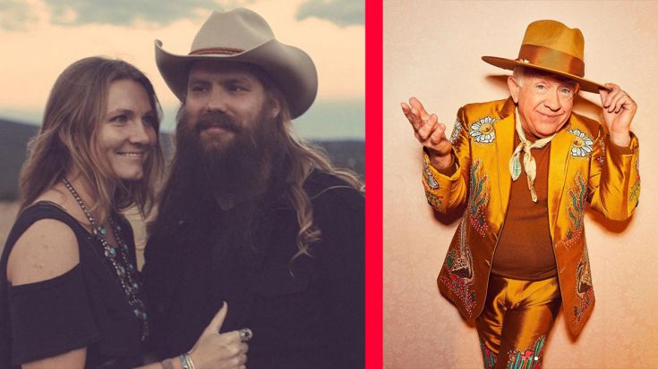Chris Stapleton & Wife Join Leslie Jordan For Gospel Song, “Farther Along” | Classic Country Music Videos
