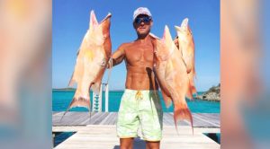 Tim McGraw Flaunts Toned & Tan Body In Fishing Photos