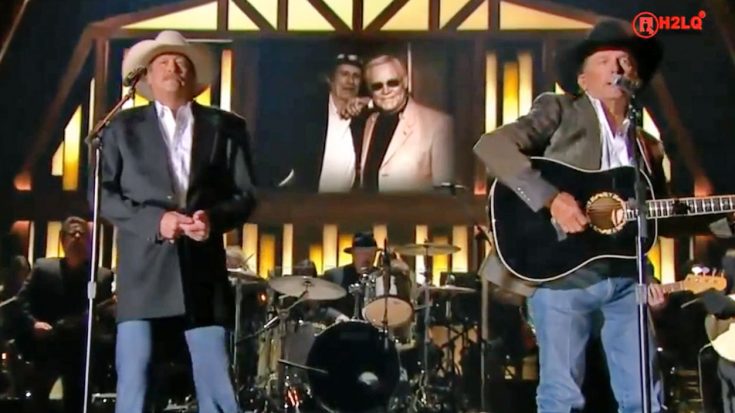 Alan Jackson & George Strait Honor George Jones With “He Stopped Loving Her Today” | Classic Country Music Videos