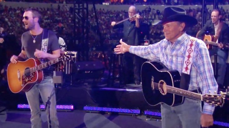Eric Church Tells Story Of George Strait Dancing To James Brown