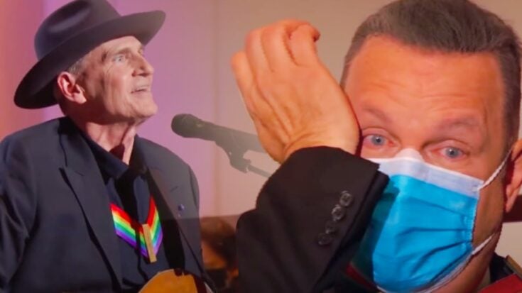 Garth Brooks Cries Watching James Taylor Sing “The River” At Kennedy Center Honors