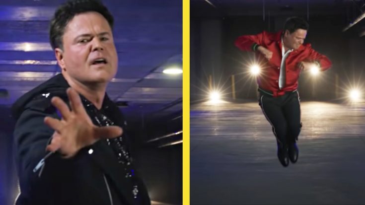 Donny Osmond Shows Off Jaw-Dropping Dance Moves At 63 | Classic Country Music Videos