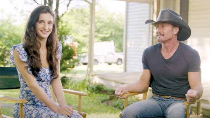 Go Behind The Scenes Of Tim McGraw’s New Music Video With His Daughter | Classic Country Music Videos
