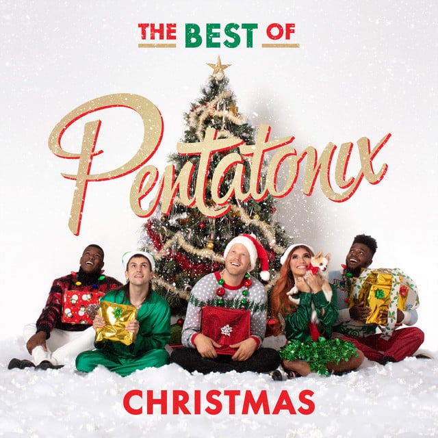 Cover art for a Pentatonix Christmas album