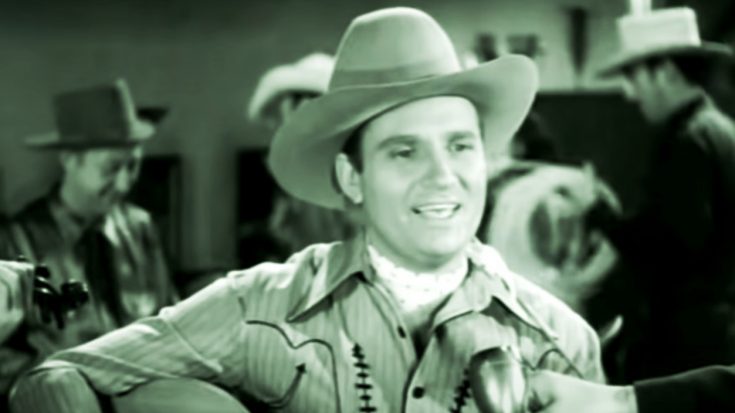 Gene Autry Celebrates Santa’s Arrival On Christmas Eve By Singing “Up On The Housetop” | Classic Country Music Videos