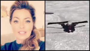 Shania Twain Shares Her Skiing Fail Caught On Camera